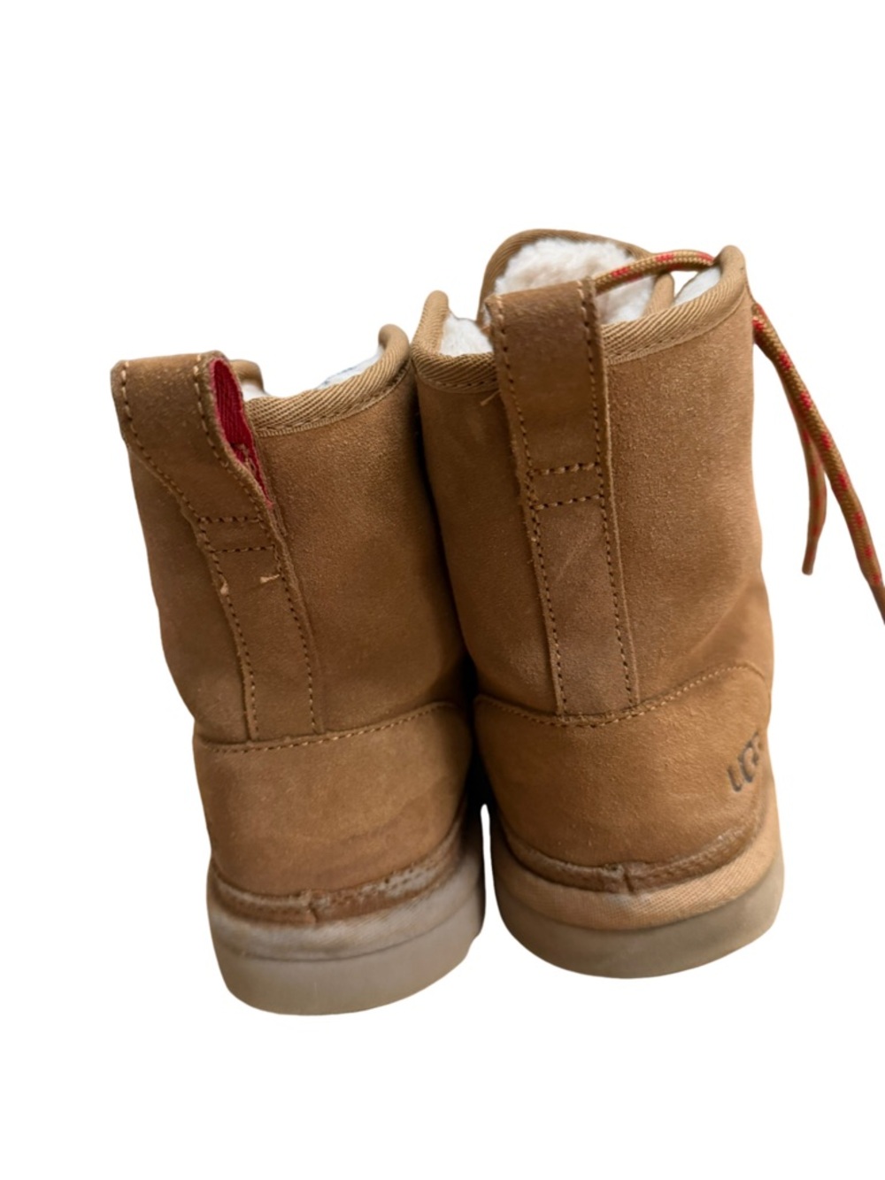 UGG Neumel Chukka Boots Chestnut Suede Size 8 - Picture 7 of 11